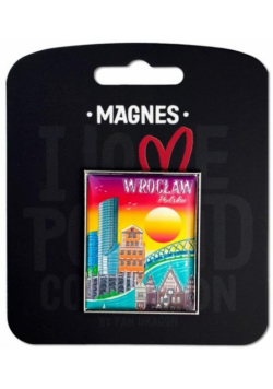Magnes I love Poland Wrocław ILP-MAG-C-WR-26