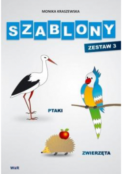 Szablony - Zestaw 3 - Ptaki, zwierzęta