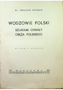 Wodzowie polscy 1935 r.