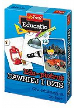 Karty Edu Piotruś - Dawniej i dziś TREFL