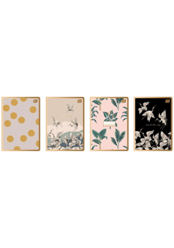 Zeszyt A5/60K kratka Metalic Satin Gold (10szt)