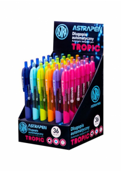 Długopis automatyczny Astrapen Tropic, display 36 sztuk