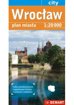 Wrocław. Plan miasta 1:20 000 DEMART