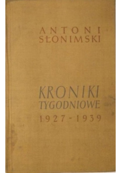 Kroniki tygodniowe 1927 1939
