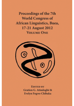 Proceedings of the 7th World Congress of African Linguistics, Buea, 17-21 August 2012