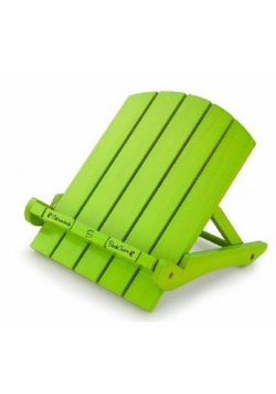 Book Chair podstawka pod książkę/tablet zielona
