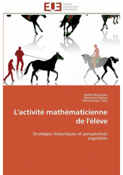 L'activité mathématicienne de l'élève