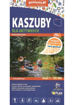 Mapa dla aktywnych - Kaszuby 1:100 000 wodoodp.