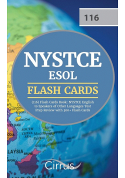 NYSTCE ESOL (116) Flash Cards Book