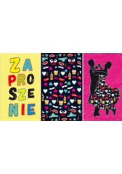 Zaproszenie 18-tka - Taniec (5szt) AVANTI