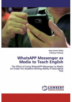 WhatsAPP Messenger as Media to Teach English