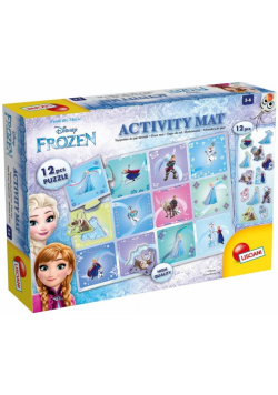 Puzzle 12 Activity Mat Kraina Lodu
