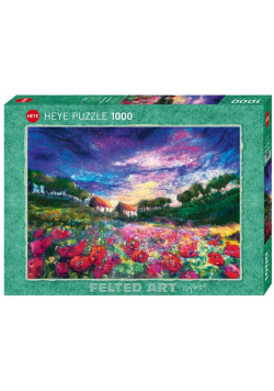 Puzzle 1000 Sztuka skończona - Pole maków