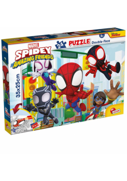 Puzzle dwustronne 24 Spidey