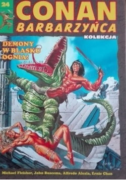 Conan Barbarzyńca Tom 24 Demony w blasku ognia