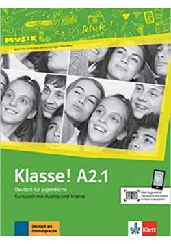 Klasse! A2.1 Podręcznik + audio + DVD online