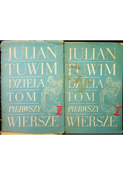 Tuwim Dzieła Wiersze tom 1 i 2
