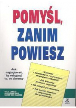 Pomyśl zanim powiesz