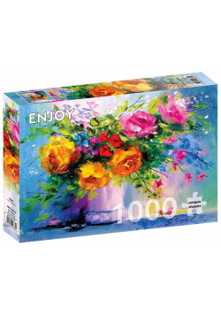 Puzzle 1000 Bukiet róż