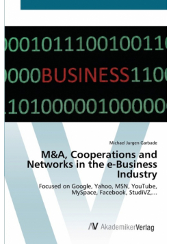 M&A, Cooperations and Networks in the e-Business Industry
