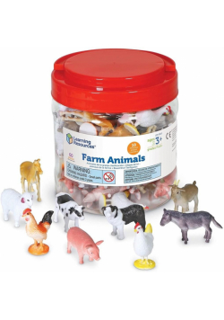 Zestaw 60szt- Farma, Figurki do nauki liczenia
