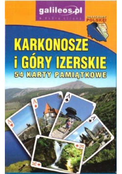 Karty pamiątkowe - Karkonosze i góry Izerskie
