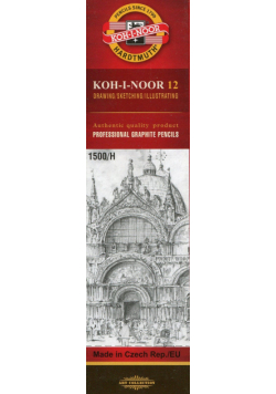Ołówek grafitowy 12 sztuk 1500/H