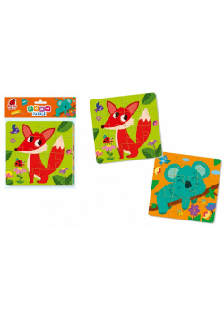 Piankowe puzzle 2w1. The Fuzzies