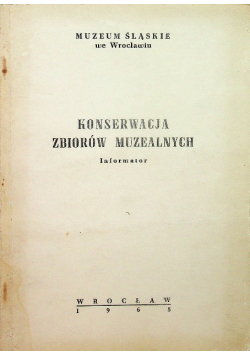 Konserwacja zbiorów muzealnych