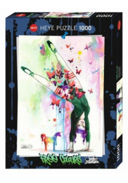 Puzzle 1000 Wolne kolory, Jednorożec