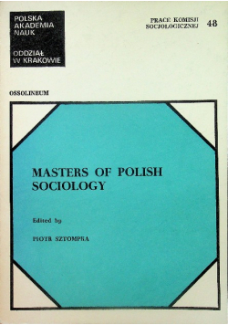 Masters of polish sociology