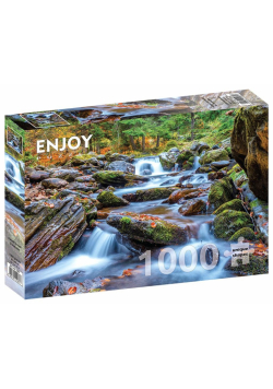 Puzzle 1000 Strumień w lesie