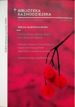 Biblioteka kaznodziejska miesięcznik homiletyczny nr 6 2020