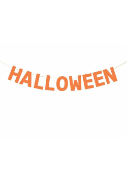 Baner Halloween 2,5m pomarańczowy