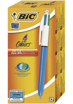 Długopis 4 Colours Medium (12szt) BIC