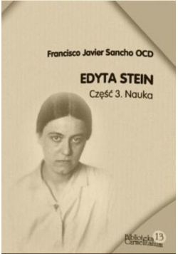 Edyta Stein część 3 nauka
