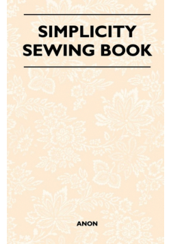 Simplicity Sewing Book