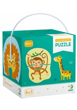 Puzzle 2-3-4 Zwierzęta
