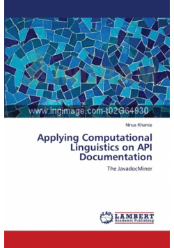 Applying Computational Linguistics on API Documentation