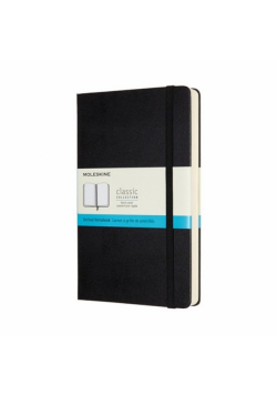 Notes Moleskine Classic L, kropki, czarny