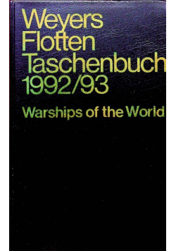 Weyers Flotten Taschenbuch 1992 93