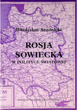Rosja sowiecka w polityce światowej reprint z 1932 r