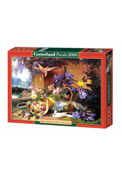Puzzle 2000 Kwiaty CASTOR