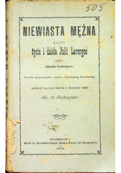 Niewiasta mężna 1902 r.