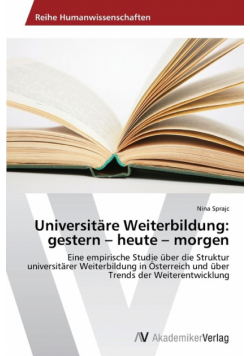 Universitäre Weiterbildung