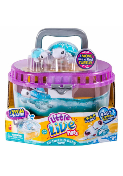 Little Live Pets. Żółw i żółwik z basenem