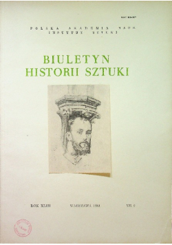 Biuletyn historii sztuki  XLIII nr 2