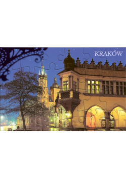 Puzzlowa kartka pocztowa The Old Town, Cracow