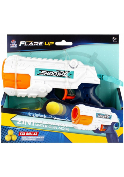 Pistolet na piłki/wodę 2w1