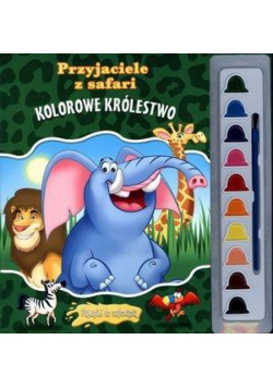 Kolorowe król. Przyjaciele z safari. Plakaciki